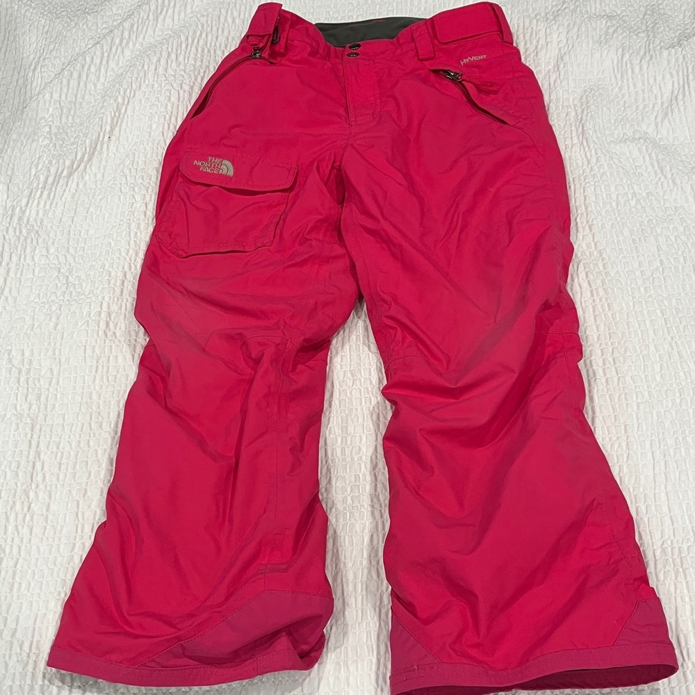 The North Face Kids' Bright Pink Snow Pants